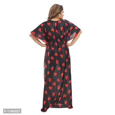 Zionity Printed Nighty for Women-thumb3