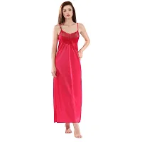 Zionity Nighty with Robe for Women-thumb3