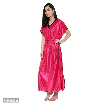 Stylist Satin Nighty For Women Pack Of 1-thumb3