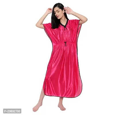 Stylist Satin Nighty For Women Pack Of 1-thumb0