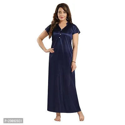Stylist Satin Nighty For Women Pack Of 1