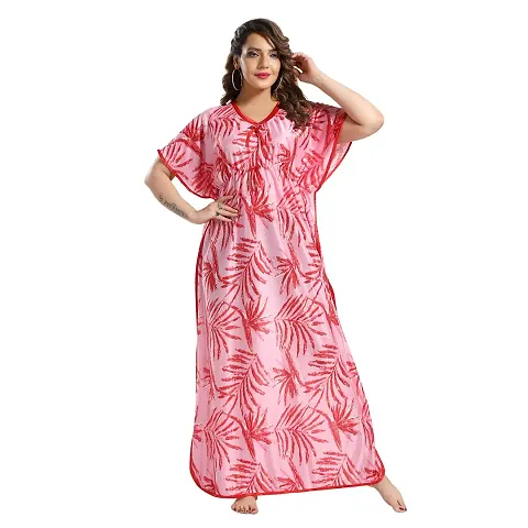 Stylish Satin Nighty For Women