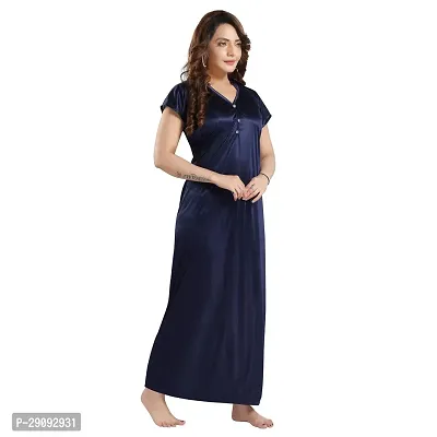 Stylist Satin Nighty For Women Pack Of 1-thumb3