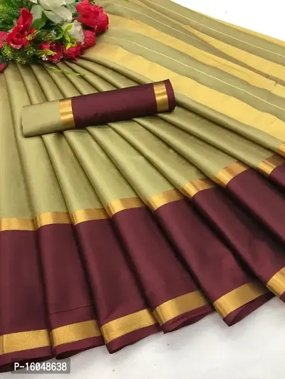 Cotton Silk SAree-thumb0