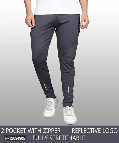 Mens silk clearance track pants