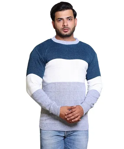 Comfortable Full Sleeves Pullover Sweater For Men