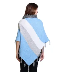 Stylish Wool Poncho for Women-thumb2