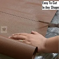 ROYAL-NEST ? Size - 45cm x 500cm (Brown) Multipurpose Super Strong EVA Anti-Slip Bathroom Kitchen Cabinet Drawer Shelf Mat Liner Sheets Roll, Fridge Mat, Table Mat-thumb3