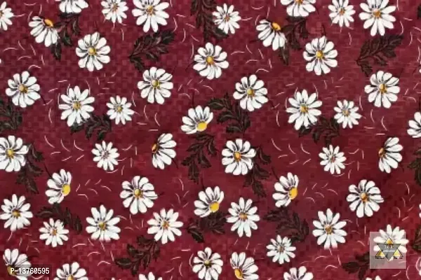 ROYAL-NEST ? 10 Meter, Size - 45 x 500 cm , Antislip Mat Rectangular Long Shelf Liner, Maroon Color, Flower Design, Sheet Roll / Mat for Drawer-thumb5