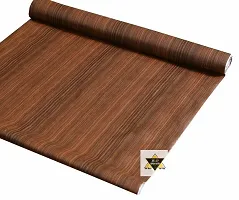 ROYAL-NEST ? Dark Brown Color, 10 Meter Rectangular Long Shelf Liner,Line Designs, Size - 45 x 1000 cm, Sheet Roll / Mat for Drawer, Antislip Mat-thumb3