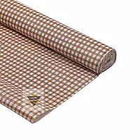 ROYAL-NEST ? Brown Color, Small Box Design Sheet Roll / Mat for Drawer, Antislip Mat Size - 45 x 1000 cm, Rectangular Long Shelf Liner, 10 Meter-thumb3