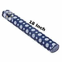 ROYAL-NEST ? Blue Color, 10 Meter Rectangular Long Shelfs Liner,Polka Dot Design, Size - 45 x 1000 cm, Sheet Roll / Mat for Drawer, Antislip Mat-thumb3