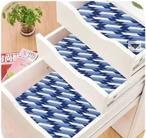 ROYAL-NEST ? Blue Color, White Cut Design, Size - 45 x 1000 cm, 10 Meter Rectangular Long Shelf Liner, Sheet Roll / Mat for Drawer, Antislip Mat-thumb4