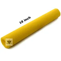 ROYAL-NEST ? Liner Sheets Roll, Fridge Mat, Table Mat (Yellow) Size - 45cm x 300cm Multipurpose Super Strong EVA Anti-Slip Bathroom Kitchen Cabinet Drawer Shelf Mat-thumb1