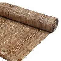 ROYAL-NEST ? 10 Meter, Rectangular Long Shelf Liner, Size - 45 x 1000 cm Brown Color, Line Design, Sheet Roll / Mat for Drawer, Antislip Mat-thumb4