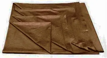 ROYAL - NEST Brown (4.5 x 6 Feet) with Self Design Single Bed Sheet-thumb1