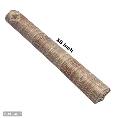 ROYAL-NEST ? Brown Color, Line Design Sheet Roll / Mat for Drawer, Antislip Mat Size - 45 x 1000 cm, Rectangular Long Shelf Liner, 10 Meter-thumb4