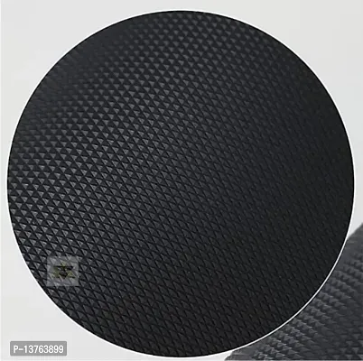 ROYAL-NEST ? Liner Sheets Roll, Fridge Mat, Table Mat (Metallic Black) Size - 45cm x 150cm Multipurpose, PVC Super Strong EVA Anti-Slip Bathroom Kitchen Cabinet Drawer Shelf Mat-thumb3