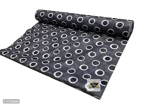 ROYAL-NEST ? Black Color, Black Dot Design Sheet Roll / Mat for Drawer, Antislip Mat Size - 45 x 1000 cm, Rectangular Long Shelf Liner, 10 Meter-thumb3