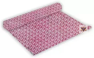 ROYAL-NEST ? Pink Color, White Rose Flower Design Sheet Roll / Mat for Drawer, Antislip Mat Size - 45 x 1000 cm, Rectangular Long Shelf Liner, 10 Meter-thumb3