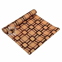ROYAL-NEST ? Brown Color, 5 Meter Rectangular Long Shelf Liner,Brown Box Designs, Size - 45 x 500 cm, Sheet Roll / Mat for Drawer, Antislip Mat-thumb2