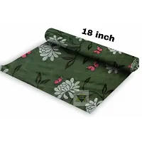 ROYAL-NEST ? Green Color, Flower Design Sheet Roll for Almira/Mat for Drawer Shelf|Antislip Mat|Waterproof PVC|Adjustable Size - 45 x 900 cm, Rectangular Long Shelf Liner for Cupboard, 9 Meter-thumb2