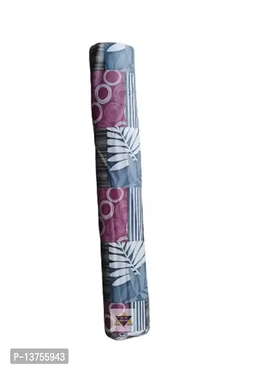ROYAL-NEST ? Pink Color, Sheet Roll / Mat for Drawer, Antislip Mat, 10 Meter Rectangular Long Shelf Liner,Blue Box Design, Size - 45 x 1000 cm-thumb2