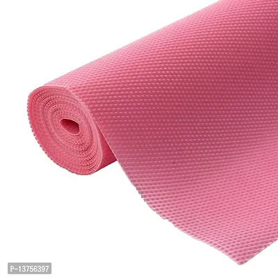 ROYAL-NEST ? Liner Sheets Roll, Fridge Mat, Table Mat, Size - 45cm x 300cm Multipurpose (Pink) Super Strong EVA Anti-Slip Bathroom Kitchen Cabinet Drawer Shelf Mat