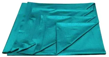 ROYAL - NEST Bed Sheet Self Design Bed Sheet Green (Color) Soild-thumb1