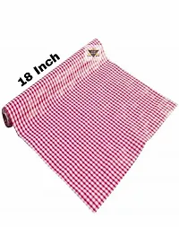 ROYAL-NEST ? Pink Color, Sheet Roll / Mat for Drawer, Antislip Mat, White Small Box Design, Size - 45 x 1000 cm, 10 Meter Rectangular Long Shelf Liner-thumb3