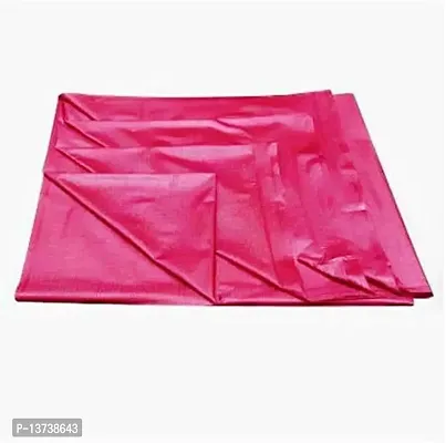 ROYAL - NEST PVC Bed Sheet Self Design Pink with-thumb2