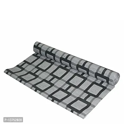 ROYAL-NEST ? Gray Color, Box Design, Size - 45 x 1000 cm, 10 Meter Rectangular Long Shelf Liner, Sheet Roll / Mat for Drawer, Antislip Mat-thumb4