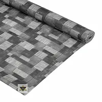 ROYAL-NEST ? 10 Meter, Rectangular Long Shelf Liner, Size - 45 x 1000 cm Gray Color, Wooden Design, Sheet Roll / Mat for Drawer, Antislip Mat-thumb1