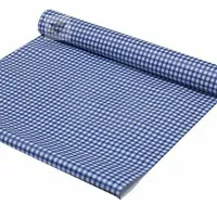 ROYAL-NEST ? 10 Meter, Size - 45 x 1000 cm , Antislip Mat Rectangular Long Shelf Liner, Blue Color, White Small Box Design, Sheet Roll / Mat for Drawer-thumb2