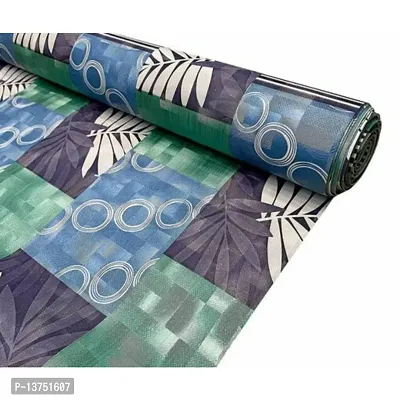 ROYAL-NEST ? Green Color, Purple Box Design, Size - 45 x 1000 cm, Rectangular Long Shelf Liner, 10 Meter Sheet Roll / Mat for Drawer, Antislip Mat-thumb5