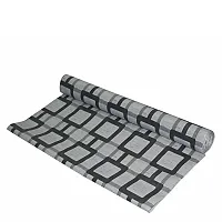 ROYAL-NEST ? Gray Color, Box Design, Size - 45 x 500 cm, Rectangular Long Shelf Liner, 5 Meter Sheet Roll / Mat for Drawer, Antislip Mat-thumb3