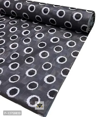 ROYAL-NEST ? Black Color, Black Dot Design Sheet Roll / Mat for Drawer, Antislip Mat Size - 45 x 1000 cm, Rectangular Long Shelf Liner, 10 Meter-thumb2