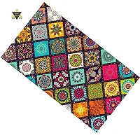 ROYAL - NEST Self Design PVC Placemats Dinning Mats Multicolor Color (Set of 3) Rangoli Design Mats-thumb4