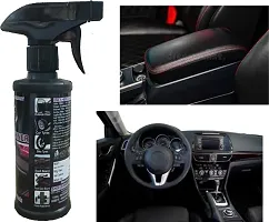 ADON SHINE Liquid Car Polish for Dashboard Leather Chrome Accent Metal Parts Tyres 250 ml Pack of 1-thumb1