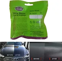 ADON SHINE Liquid Car Polish for Chrome Accent Dashboard Exterior Leather Metal Parts Tyres 320 ml Pack of 20-thumb1