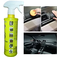 ADON SHINE Liquid Car Polish for Metal Parts Exterior Tyres Leather Dashboard 500 ml Pack of 1-thumb1