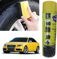 ADON SHINE Liquid Car Polish for Bumper Chrome Accent Dashboard Exterior Leather Tyres 1000 ml Pack of 2-thumb1