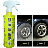 ADON SHINE Liquid Car Polish for Metal Parts Exterior Leather Dashboard Tyres Chrome Accent 500 ml Pack of 1-thumb3