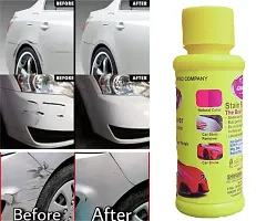 ADON SHINE Paste Car Polish for Chrome Accent Bumper Headlight Metal Parts 200 ml Pack of 2-thumb2