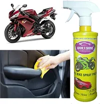 ADON SHINE Liquid Car Polish for Metal Parts Exterior Leather Tyres Bumper Dashboard 500 ml Pack of 1-thumb1