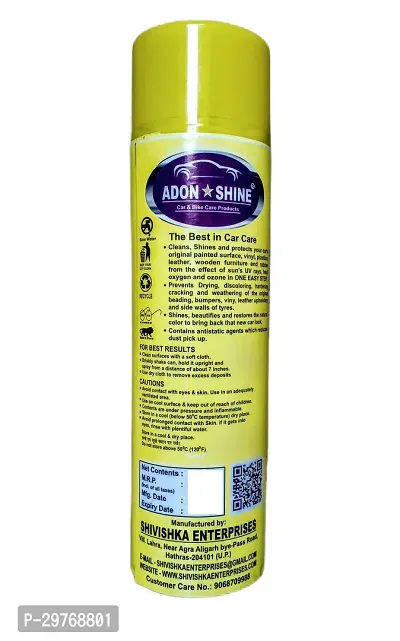 ADON SHINE Liquid Car Polish for Dashboard 500 ml Pack of 1-thumb2