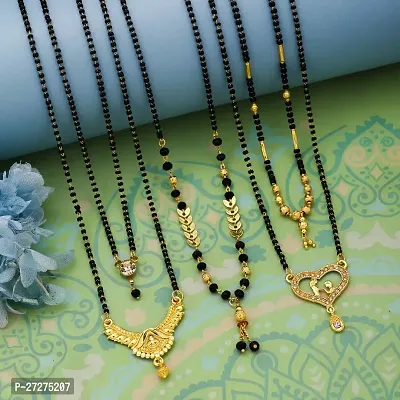 New Stylish Pack Of 5 Combo Women Mangalsutra Set