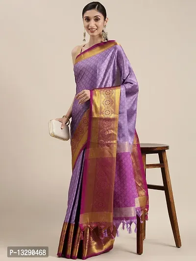 Women's Soft Cotton Silk Saree With Unstitched Blouse Piece