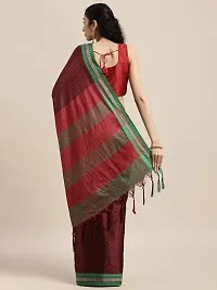 Womens Cotton Silk Saree With Blouse Piece-thumb1
