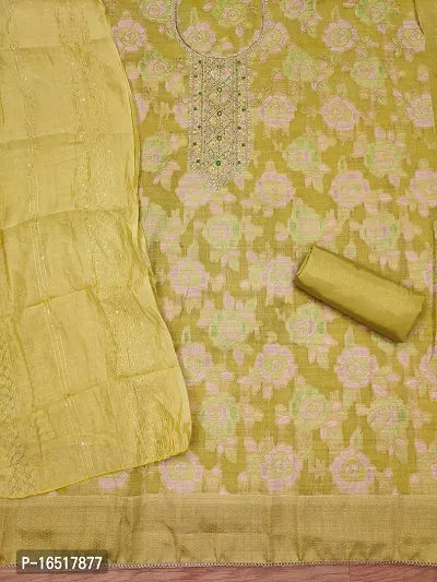 Womens Banarasi Jacquard Salwar Suit Dress Material-thumb3